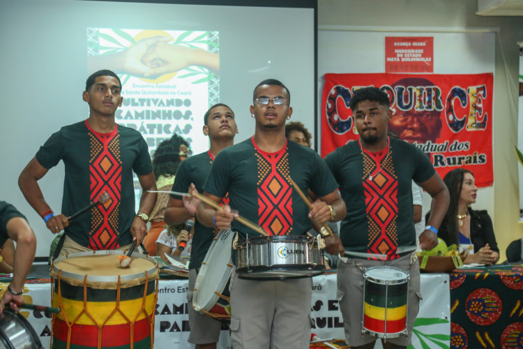 FORTALEZA-CE BRASIL, 10-03-2025 Primeiro evento focado exclusivamente na Saúde quilombola e contruido por quilombolas, no Sesc Iparana Caucaia .(CE)  (Foto Joao Filho Tavares O Povo)