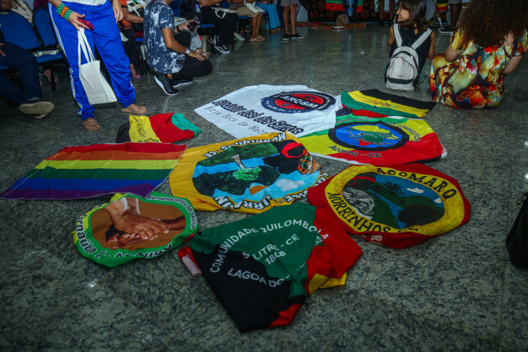 FORTALEZA-CE BRASIL, 10-03-2025 Primeiro evento focado exclusivamente na Saúde quilombola e contruido por quilombolas, no Sesc Iparana Caucaia .(CE)  (Foto Joao Filho Tavares O Povo)