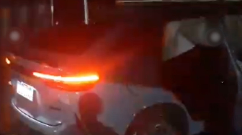 Modal destruiu construção, depois de atropelar gestante nesse domingo, 9, no Eusébio