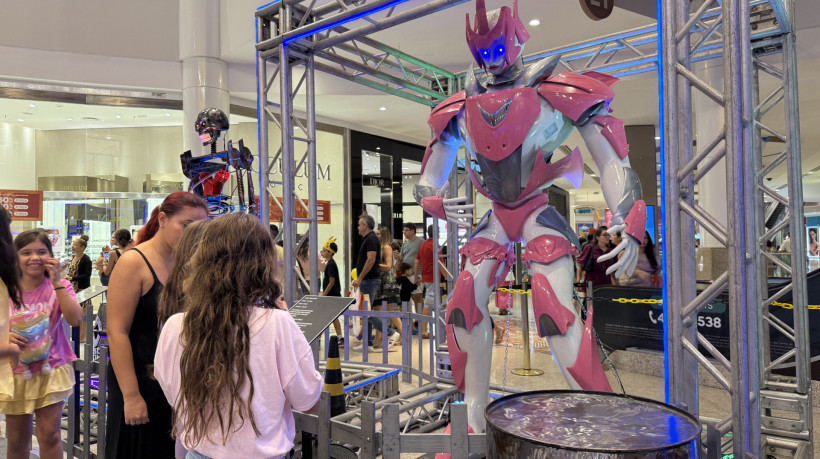 Exposição Mundo dos Robôs fica aberta a visitação no Shopping RioMar Fortaleza até o dia 30 de março