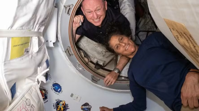 Butch Wilmore e Suni Williams estão em órbita desde junho de 2024