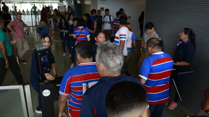 Reconhecimento facial estreia no Castelão na partida entre Fortaleza e Ceará, na final do Campeonato Cearense
