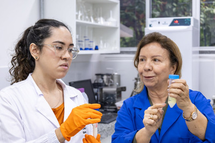 Camila Peixoto, egressa do doutorado em Química da UFC – e-mail: camilapvalle@gmail.com / professora Nágila Ricardo, do Departamento de Química Orgânica e Inorgânica – e-mail: naricard@ufc.br 