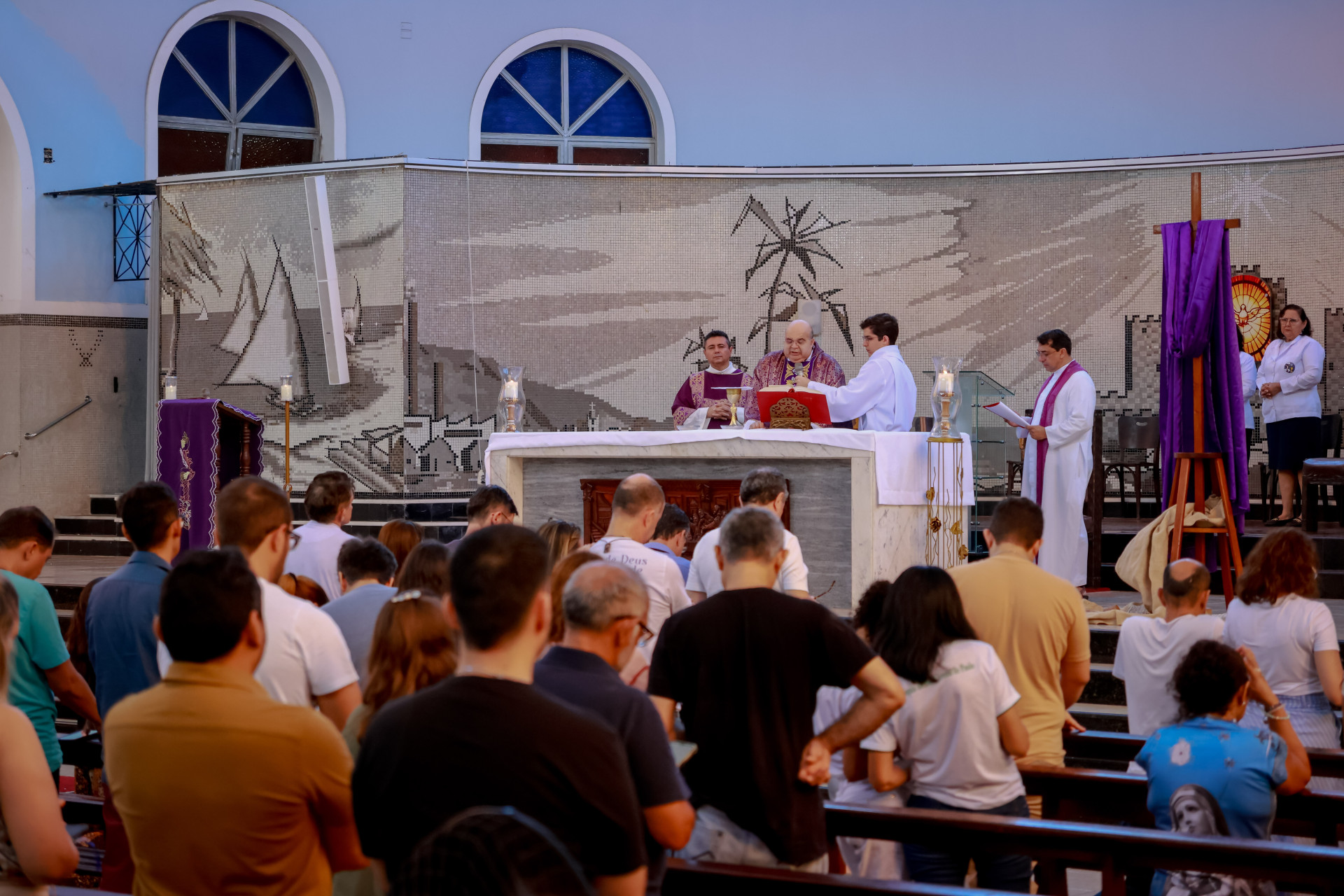 O Santuário Arquidiocesano de Adoração (antiga Igreja de São Benedito, no Centro) foi escolhido como Santuário de Peregrinação Jubilar