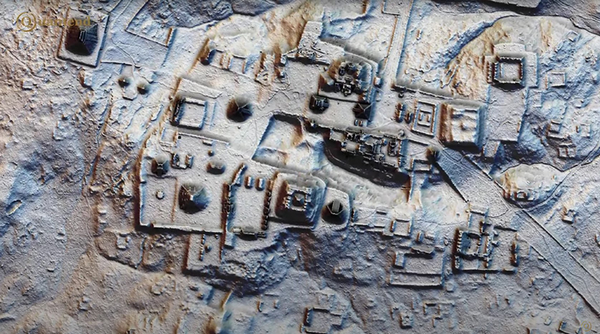 Antes de os estudiosos encararem as selvas tropicais do México, foram feitas vistorias aéreas na região com a técnica LIDAR. Essa tecnologia tem sido responsável por descobrir diversas construções dos Maias em um período recente 