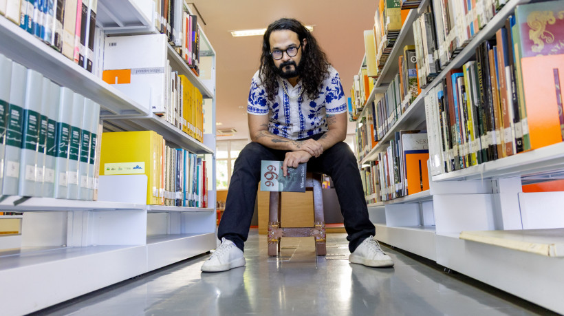 O escritor Wilson Jr. estará na Bienal do Livro