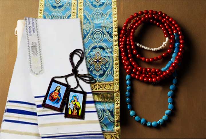 Cada tradição tem objetos com funções espirituais parecidas, mesmo que com significados e formas específicos de acordo com suas crenças e práticas. 