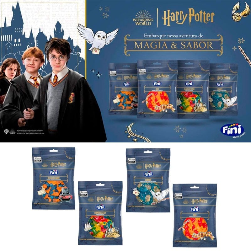 Bala Explosiva – Doces que estouram na boca como pequenos fogos de artifício. São vendidos na Dedosdemel e muito populares entre os alunos de Hogwarts.
