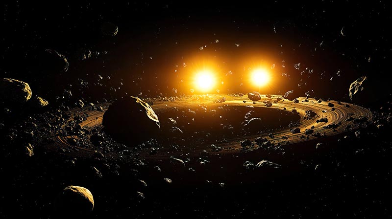 Eles são considerados remanescentes da formação do Sistema Solar, há cerca de 4,6 bilhões de anos, e são compostos principalmente de rochas, metais e, em alguns casos, materiais voláteis.