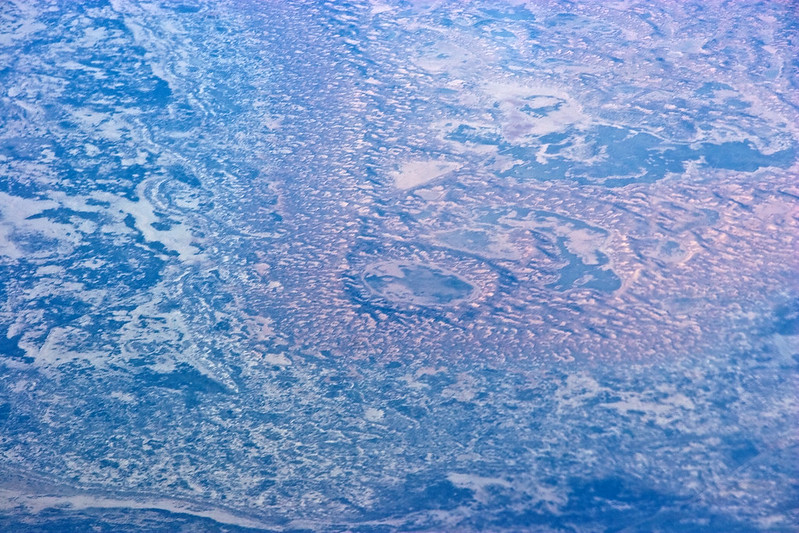 Queensland (Austrália) - A Cratera de Tookoonooka foi formada há 11 milhões de anos. Tem 65 km de diâmetro e foi descoberta na década de 1980.  