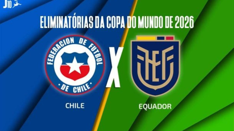 Seleções surgem em situações opostas na tabela das Eliminatórias; Chile vem em último, enquanto Equador é o segundo colocado