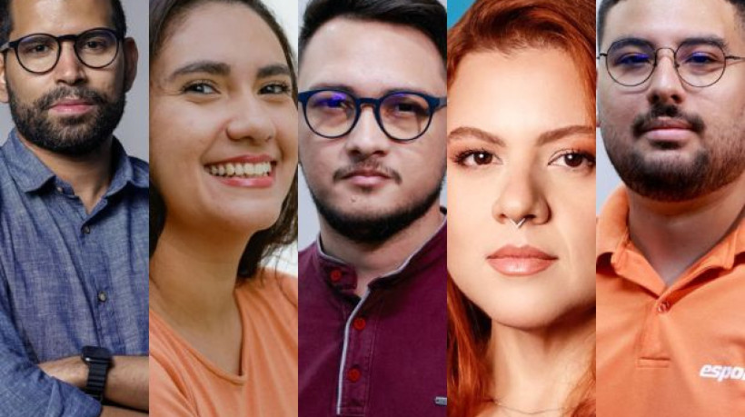 Afonso Ribeiro, Ana Rute Ramires, Alessandro Oliveira, Domitila Andrade e Horácio Neto são os novos colunistas do Esportes O POVO