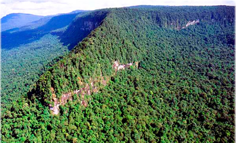 RORAIMA - O nome refere-se à  junção de 'roro' ou 'rora' (verde) com 'imã' (serra ou monte). 