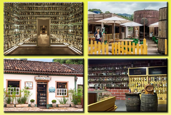 O estado tem mais de 350 cachaçarias e cerca de 1.800 marcas.  