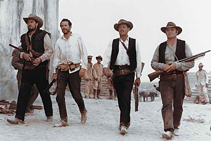 “Meu Ódio Será Sua Herança” (1969) - Listado pelo American Film Institute entre os cem melhores filmes norte-americanos da história, tem direção de Peckinpah e causou polêmica à época pela estilização das cenas de violência. 
