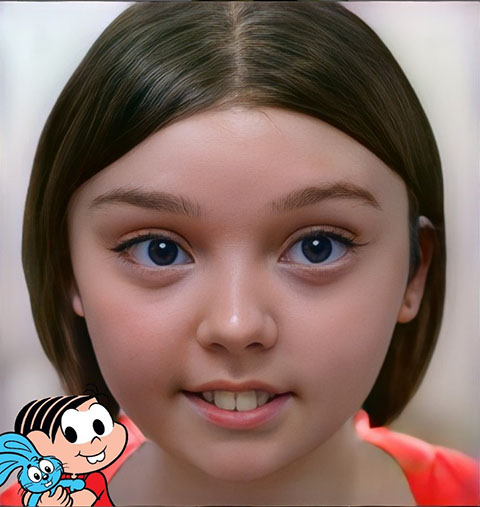 Agora a Turma da Mônica  começando pela própria.