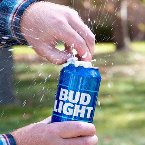  Bud Light - Teor alcoólico de 4,2%