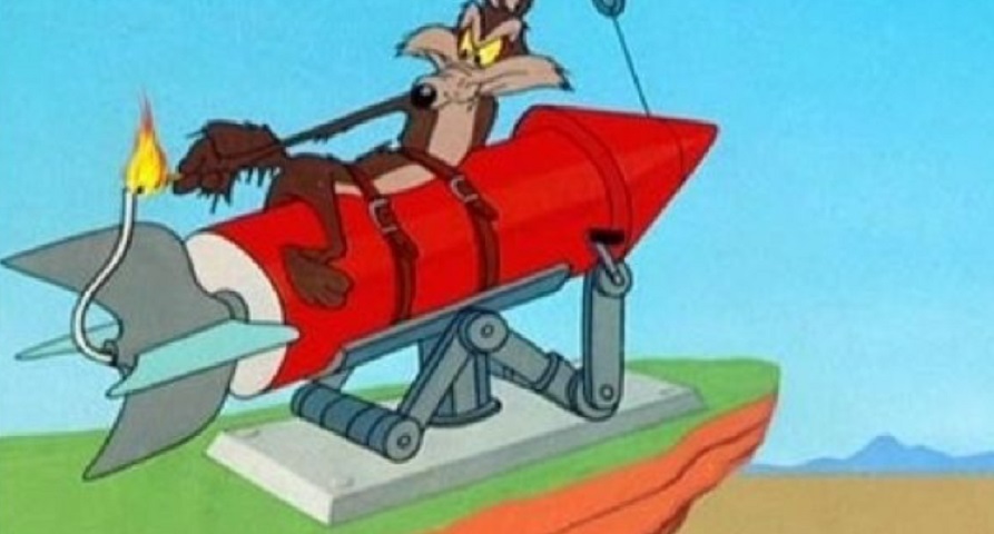 Wile E. Coyote - Desenho animado: Papa-Léguas - O objetivo desse vilão é capturar o Papa-Léguas e para isso ele tenta todas as estratégias possíveis, por mais loucas que possam parecer. 