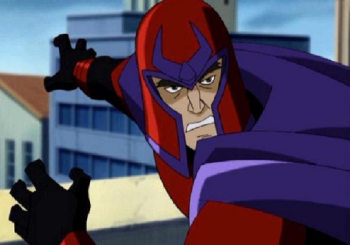Magneto - Desenho animado: X-Men - Com grandes poderes magnéticos, Magneto é um dos vilões mais marcantes dos desenhos animados e o mais impactante e relevante da saga X-Men.