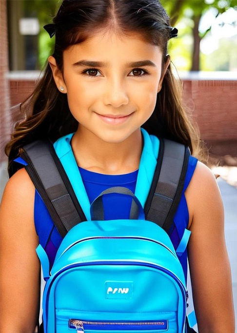 Paula brincou com diversas idades. Nesta foto, ela é criança, na faixa dos 6 ou 7 anos. 