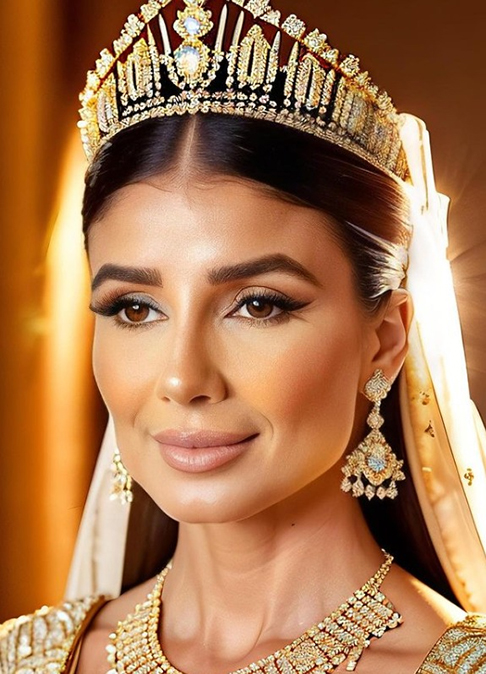 E nesta Paula Fernandes representa uma rainha, subindo um degrau a mais na  escala da Monarquia .