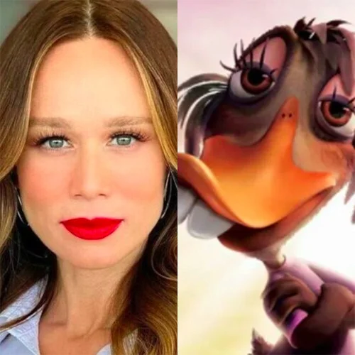 Mariana Ximenes / Pata Feia - O Galinho Chicken Little (2005): Também conhecida também como Hebe Marreca, Pata Feia é amiga de Chiken Little na história do filme. 