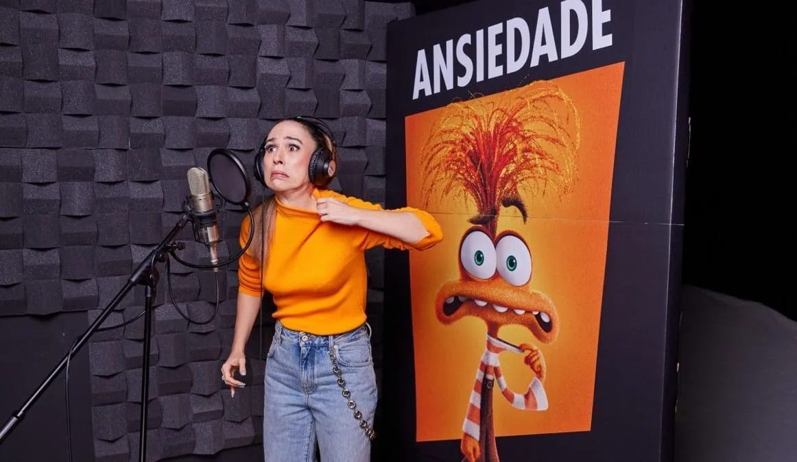 Tatá Werneck dubla a personagem Ansiedade  em Divertidamente 2 e falou sobre a experiência: “É muito difícil porque a Ansiedade é uma vilã, mas não é. Eu queria que as pessoas se identificassem com ela e entendessem que a Ansiedade quer proteger, ela não quer sacanear”, disse. 