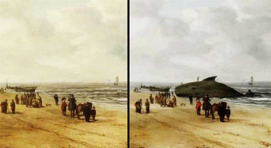 Nos últimos tempos, descobertas surpreendentes no mundo da arte têm revelado imagens ocultas escondidas em quadros famosos. 
