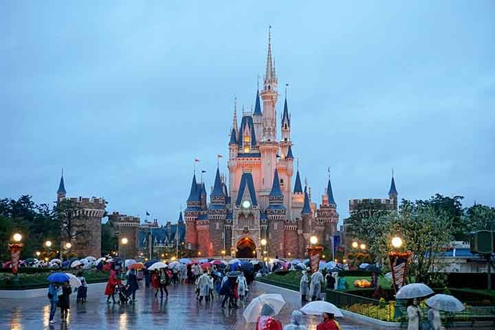 Nele, há sete áreas temáticas, cada uma se complementando, porém únicas em seu estilo. A Tokyo Disneyland, portanto, é um parque temático clássico da Disney, com atrações semelhantes às encontradas em outros parques da Disney pelo mundo.