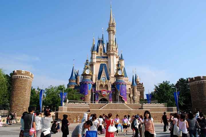 O Castelo da Cinderela é muito parecido com o do Walt Disney World. De todas as princesas que poderiam ser “donas” do castelo de Tóquio, a Cinderela  foi escolhida por causa de duas virtudes: o trabalho duro e o empenho. Esses fatores são semelhantes à cultura japonesa.