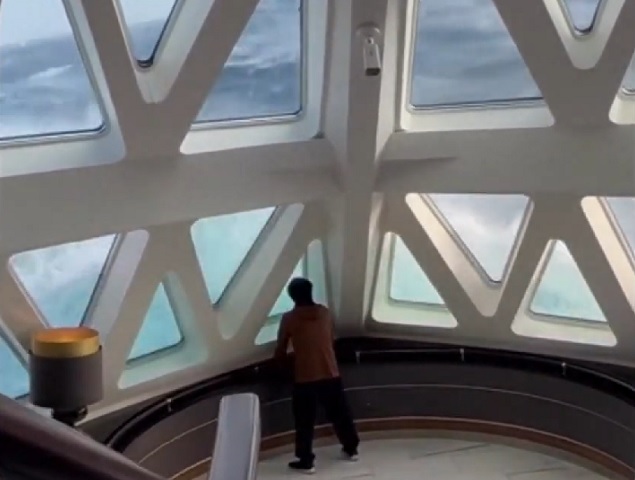 Apesar dos momentos desesperadores, Lesley Anne disse que a viagem foi segura. 