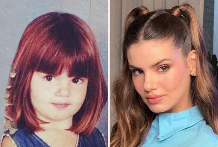 Camila Queiroz, brasileira, nasceu em 27 de junho de 1993. Ela é filha de Eliane, manicure, e Sérgio, marceneiro.