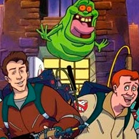 Em The Real Ghostbusters (série animada), Geleia é o mascote e amigo dos Caça-Fantasmas, ao contrário dos filmes, onde ele é um fantasma que precisa ser preso.