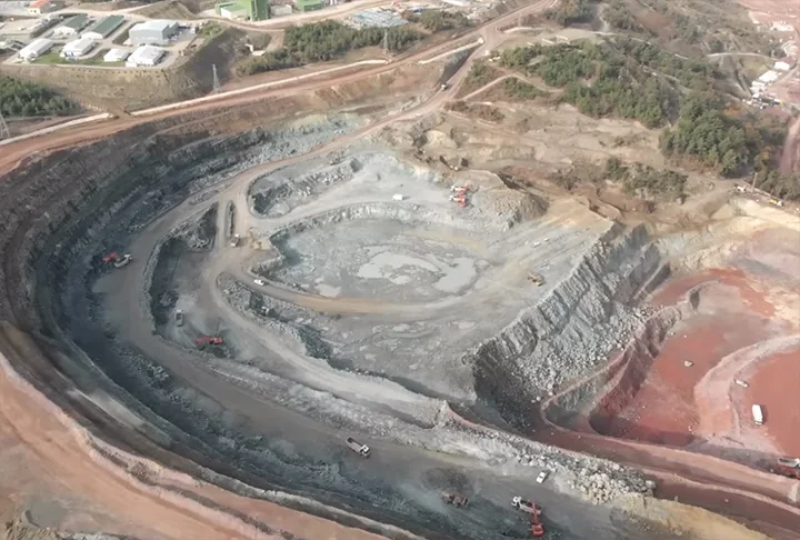 A escavação começou em 31/5/2023 na Bacia de Tarim, Região Autônoma Uigur de Xinjiang, na China.