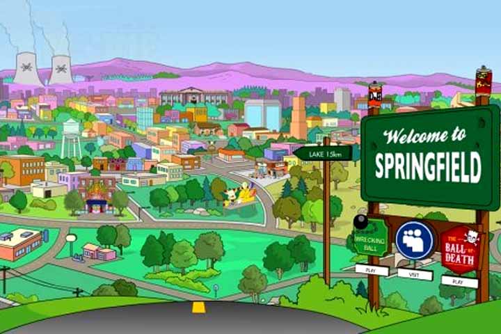 Springfield é a cidade habitada pelos personagens da série de televisão Os Simpsons. Fundada em 1796 por Jebediah Springfield, ela possui uma central nuclear, duas igrejas, duas escolas primárias, universidade, museus, estádio de beisebol, aeroporto, porto, cassino e um sistema de metrô.