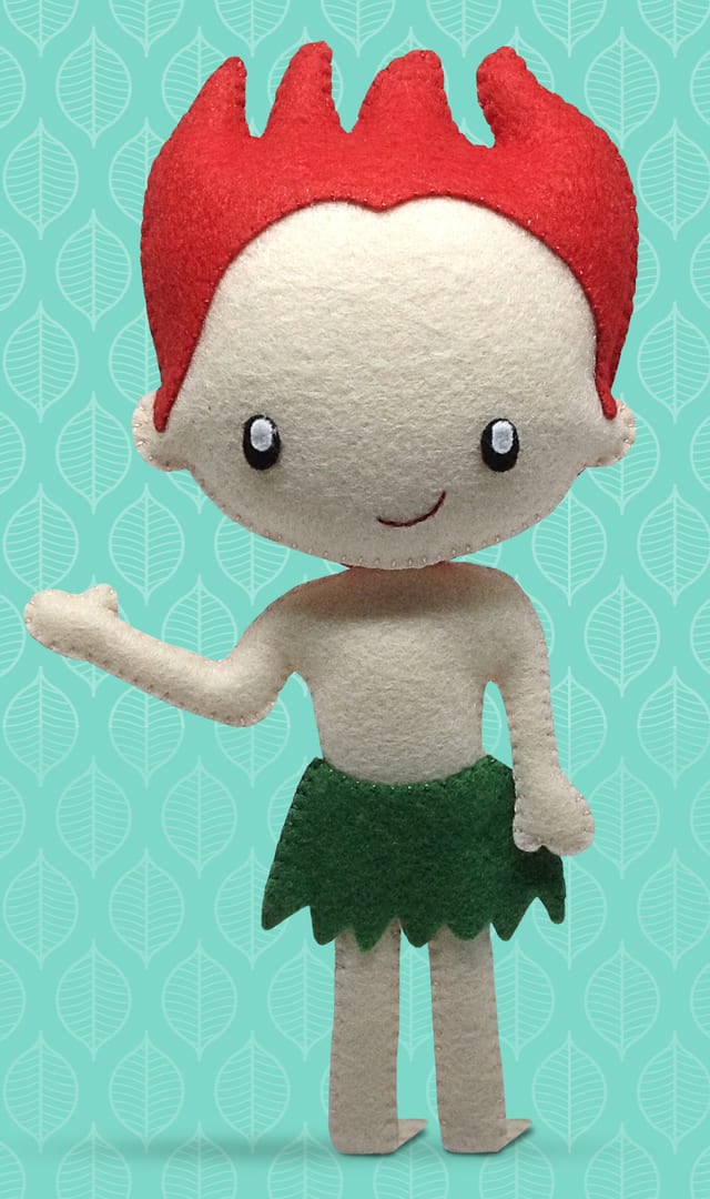 Curupira - Defensor da fauna e da flora. Ele também confronta quem, de alguma forma, tenta prejudicar as florestas e os animais.