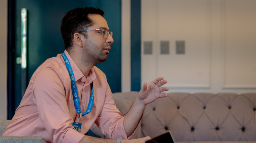 Repórter Samuel Pimentel, do O POVO