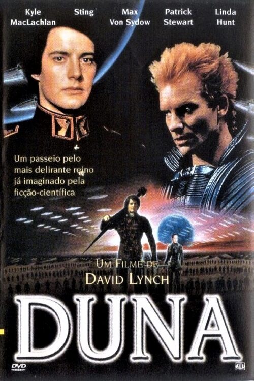 Porém, o que muita gente não sabe é que Duna foi um remake da primeira versão filmada em 1984, com direção de David Lynch e estrelada por Kyle MacLachlan e Sting.  