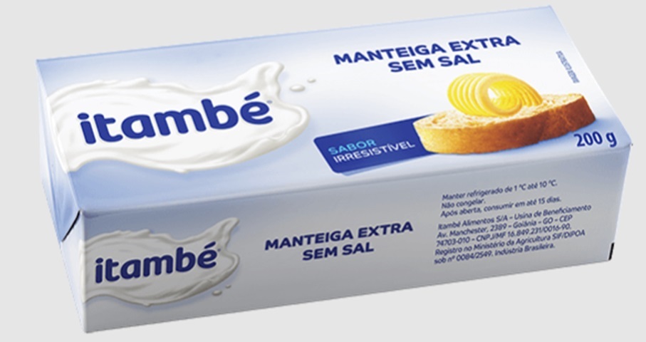 A 6ª posição ficou com a marca Itambé, classificada pelos jurados como de sabor pouco marcante, aroma neutro, leve lembrança láctea na boca, mas bem discreta no final e mais indicada para usar em preparos do que para passar no pão.