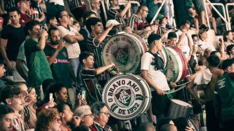 Torcedores do Fluminense comparecem a jogo da Sul-Americana e também de vôlei nesta quinta-feira