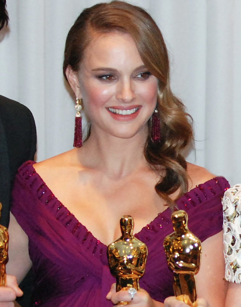 Natalie Portman: A atriz nasceu em Israel, mas está radicada nos EUA.