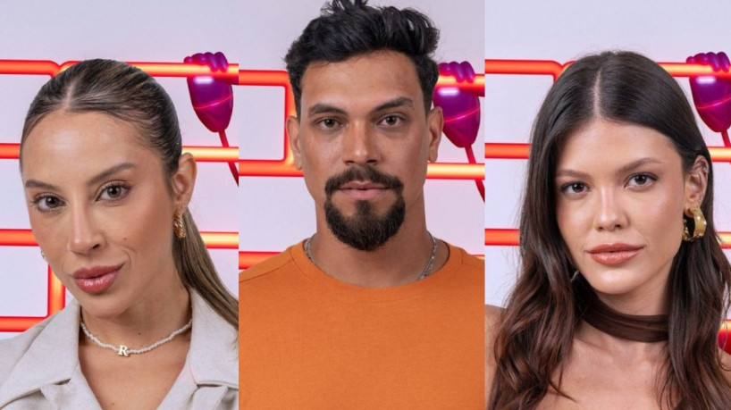 Renata, Vinícius e Renata estã no Paredão 