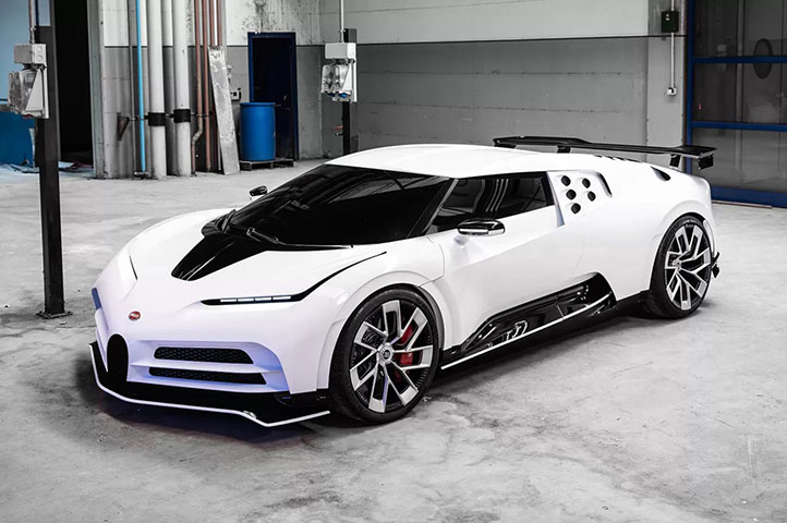 4º - BUGATTI CENTODIECI - US$ 9 milhões  (R$ 52, 8 milhões)