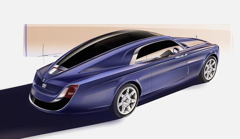 3º - ROLLS-ROYCE SWEPTAIL - US$ 12,8 milhões  (R$ 75,1 milhões)