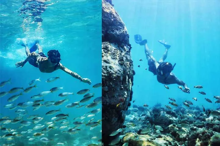 Já o snorkel é ideal para iniciantes e pode ser feito em praias como a do Forno ou nas Prainhas do Pontal. A boa visibilidade e a diversidade de espécies garantem uma experiência fascinante para quem deseja visitar o fundo do mar.