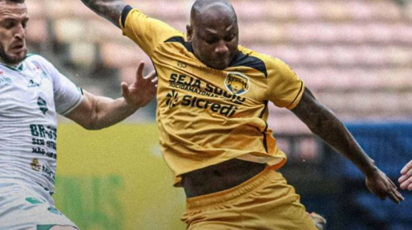 Jogador estava há três temporadas no Amazonas, onde se destacou; na atual temporada, porém, soma apenas um gol em nove partidas
