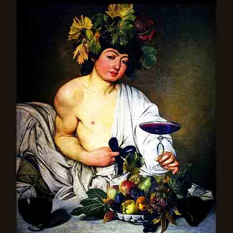 “Baco”, de Caravaggio (c. 1595): O único quadro assinado por Caravaggio ao longo de toda sua vida foi “A Decapitação de São João Batista” (1608). No entanto, ele também escondeu seu semblante em outras obras.