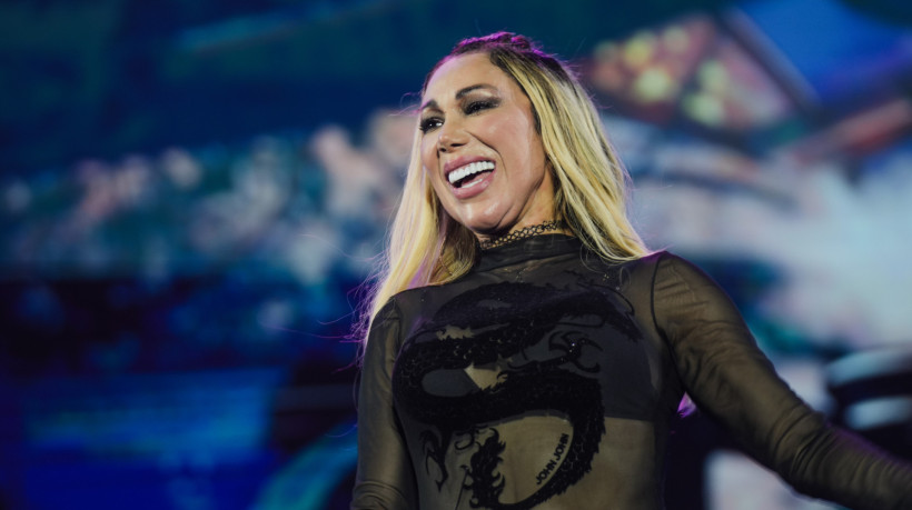  Taty Girl &eacute; atra&ccedil;&atilde;o do R&eacute;veillon de Fortaleza (Foto: Fernanda Barros/ O Povo)