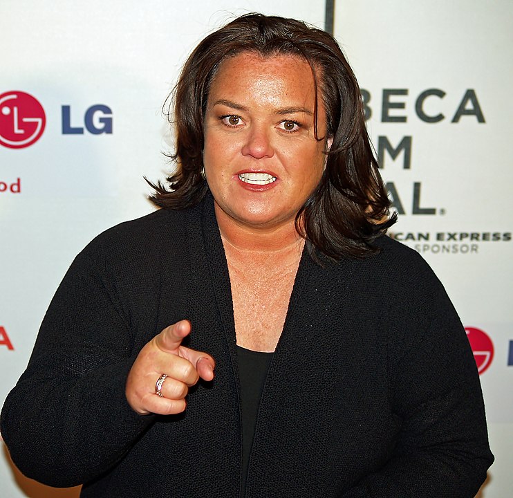 Rosie O'Donnell - Comediante, atriz, cantora e autora, nascida em 21/3/1962, em Nova York.  É ativista dos direitos da comunidade LGBT.