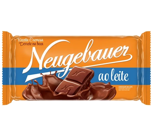A quarta colocação ficou com o chocolate Neugebauer. Para os jurados, o produto tem aroma artificial intenso, a amostra apresentou textura levemente arenosa e doçura elevada. 